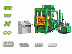 QT3-15 Automatic Cement Brick Making Machine